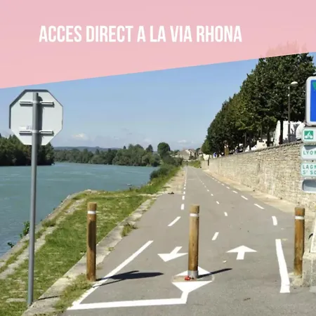 L'eclat Vue Sur Rhone, Cnpe Bugey, Acces Direct Via Rhona, Clim